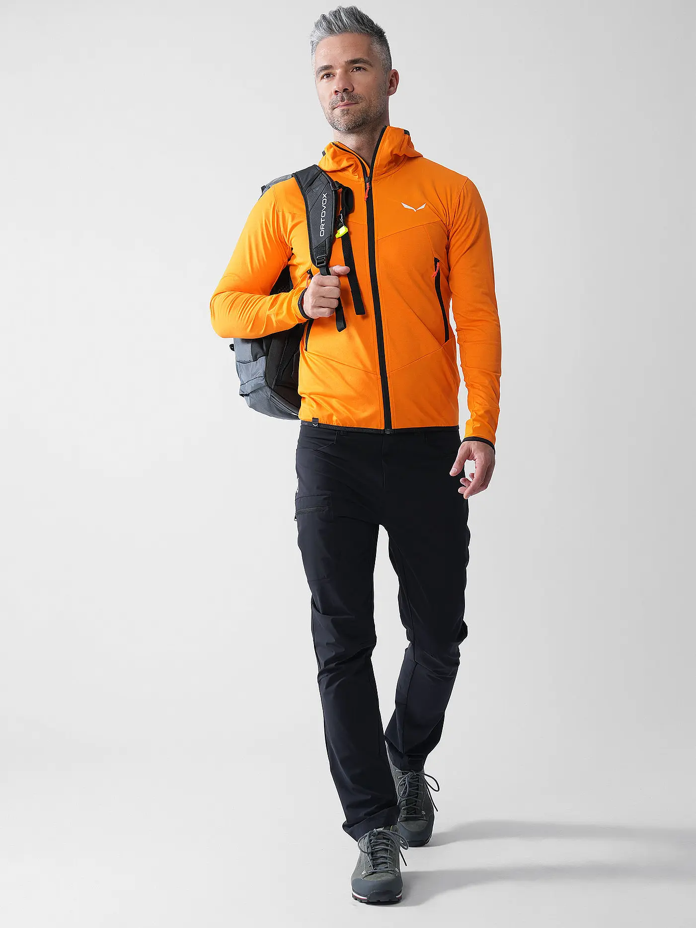 SALEWA | Herren Hybridjacke Agner Polarlite Durastretch Hoodie | 